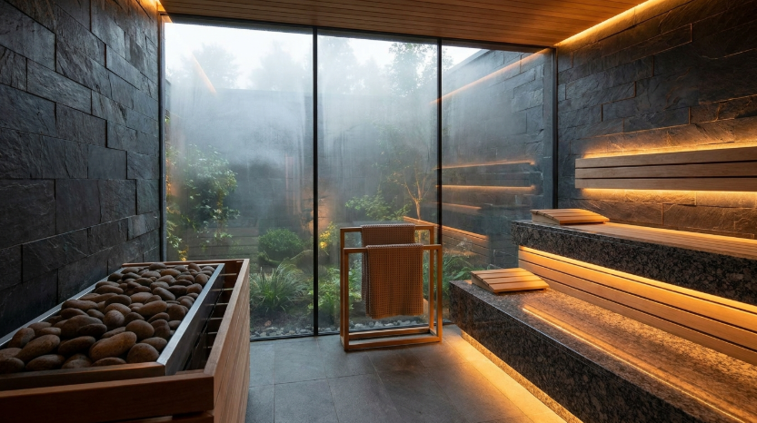 Fitting a Luxury Sauna Into a Small Backyard